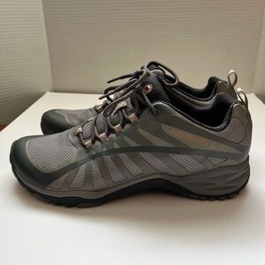 Merrell Siren Edge Q2 Gray Pink Low Hiking Shoes Size 11